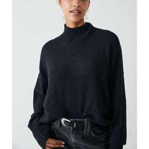 Free People Vancouver Turtleneck Sweater, Size Large